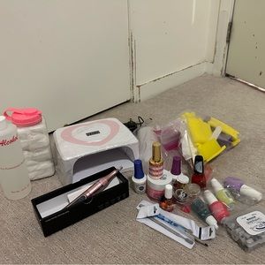 Nail tech supplies bundle